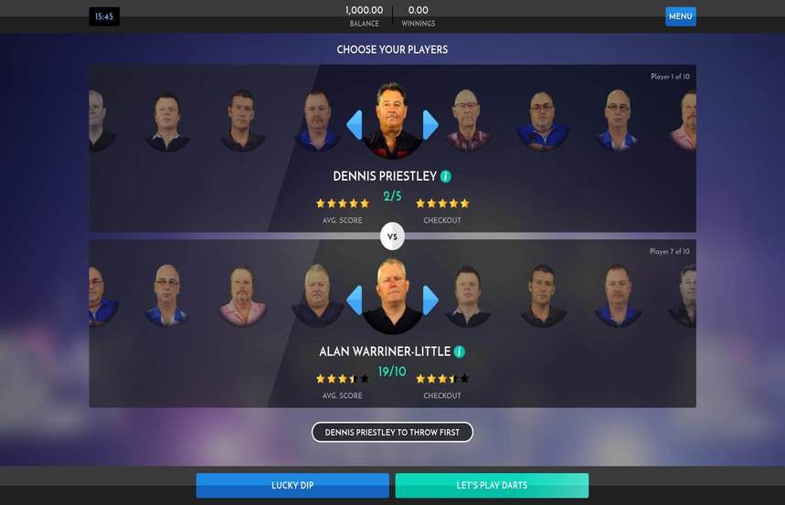 Rush Darts Live