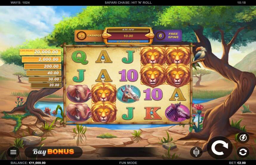 Safari Chase Hit n Roll