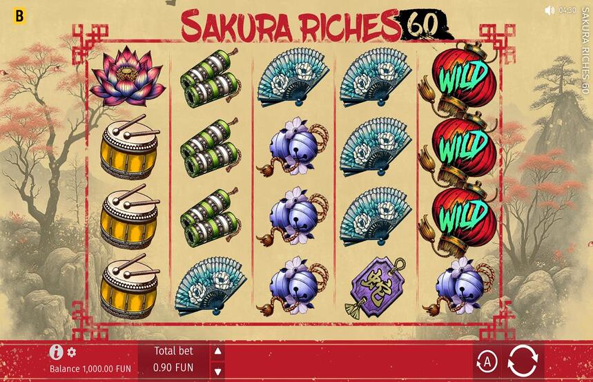 Sakura Riches 60