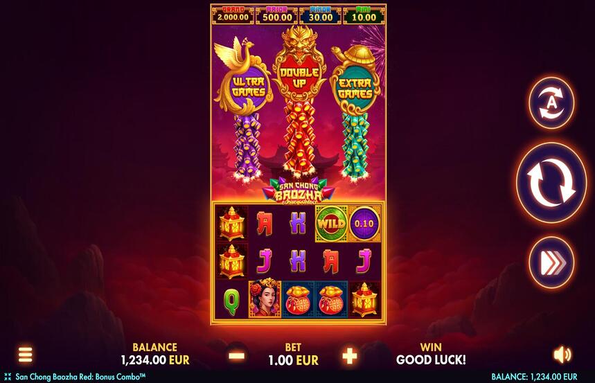 San Chong Baozha Red Bonus Combo