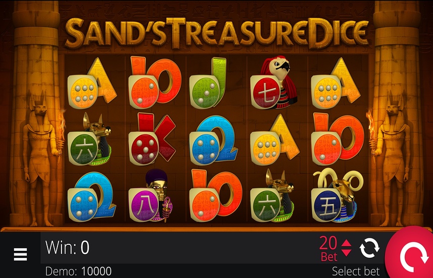 Sands Treasure Dice