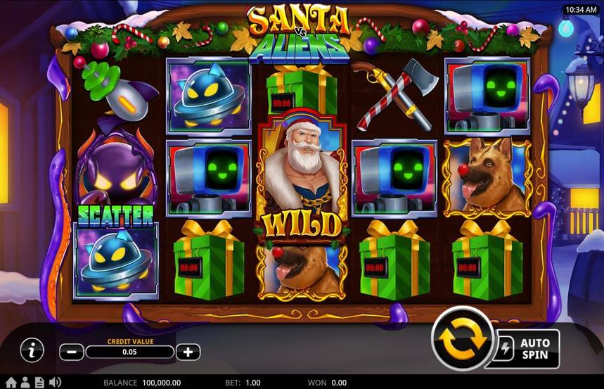Santa Vs Aliens