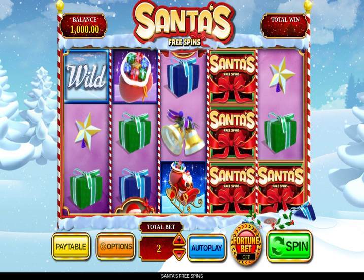 Santas Free Spins