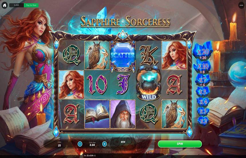 Sapphire Sorceress