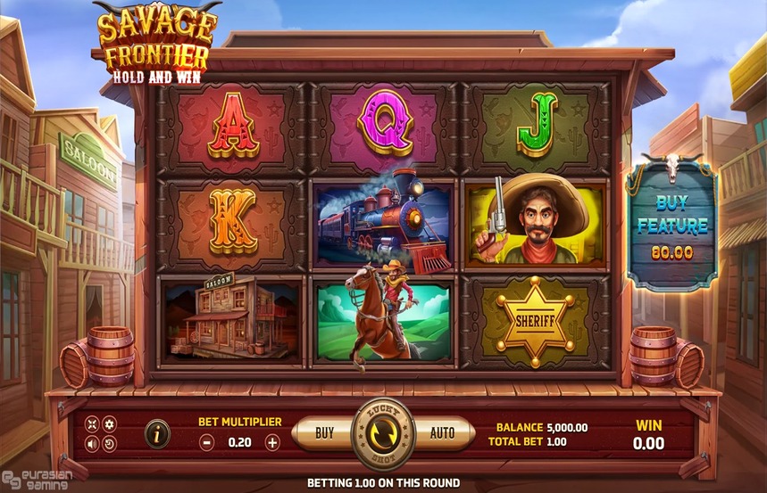 Savage Frontier Hold And Win
