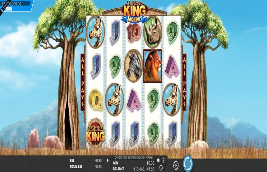 Savanna King Jackpot