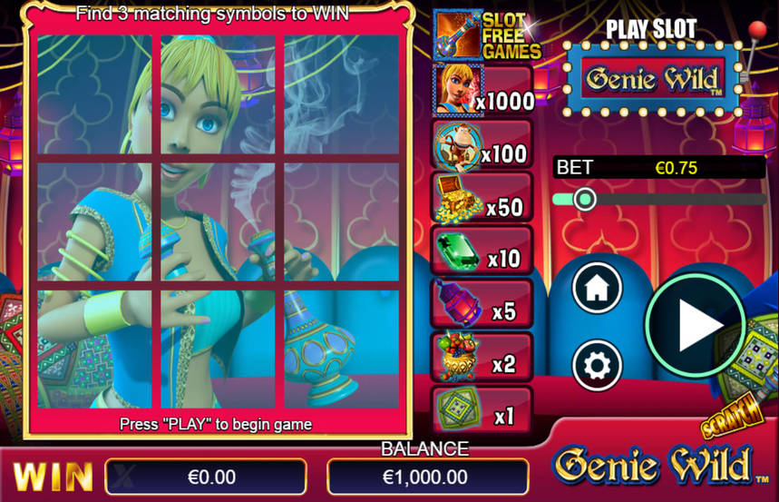 Scratch Genie Wild