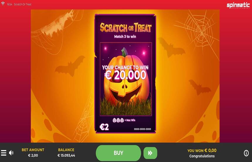 Scratch or Treat