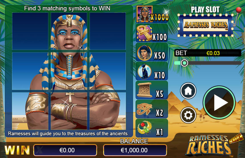 Scratch Ramesses Riches