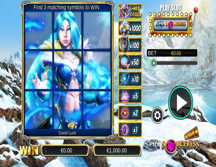 Scratch Spin Sorceress