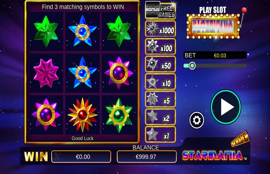 Scratch Starmania