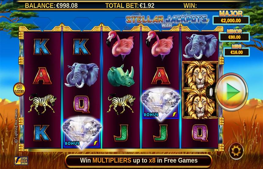 Serengeti Lions Stellar Jackpots
