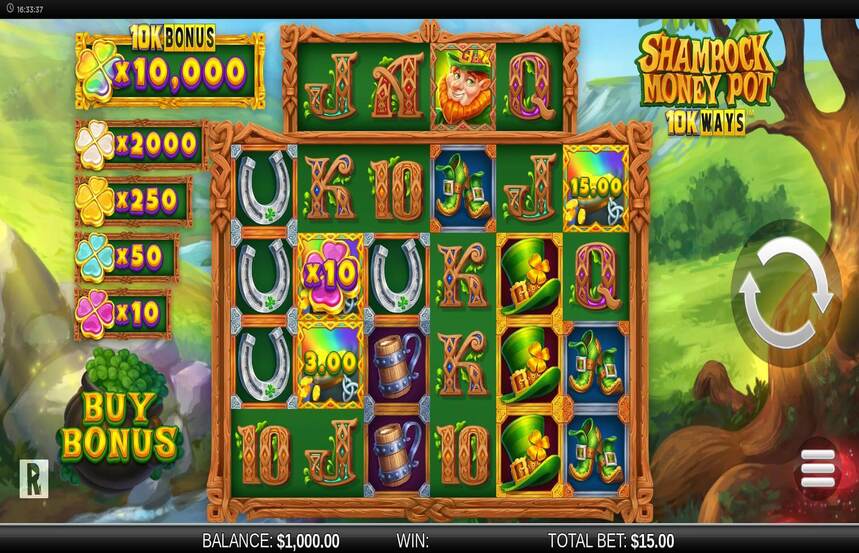 Shamrock Money Pot 10K Ways