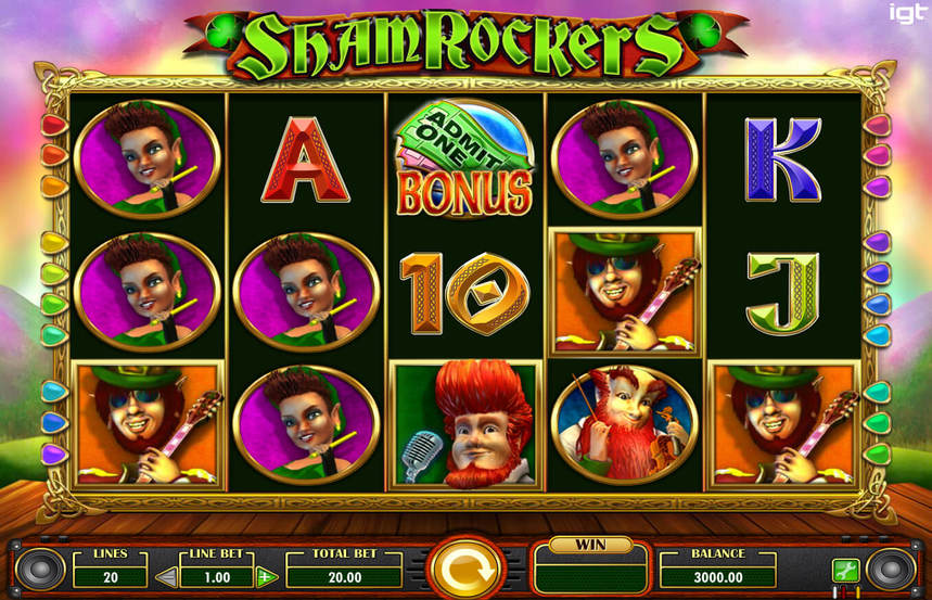 Shamrockers Eire To Rock