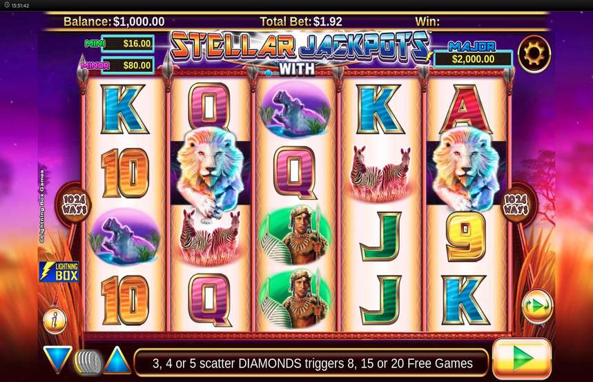 Silver Lion Stellar Jackpots