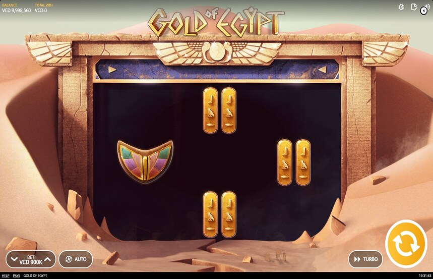 Silverback Gaming Gold of Egypt
