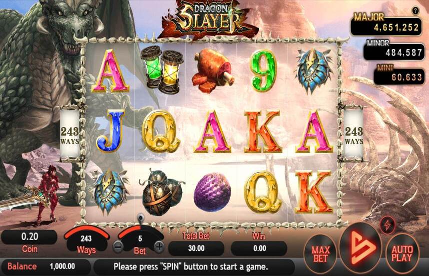 SimplePlay Gaming Dragon Slayer
