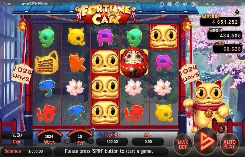 SimplePlay Gaming Fortune Cat