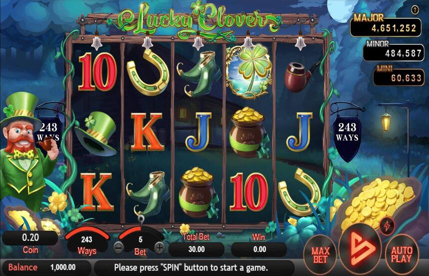 SimplePlay Gaming Lucky Clover