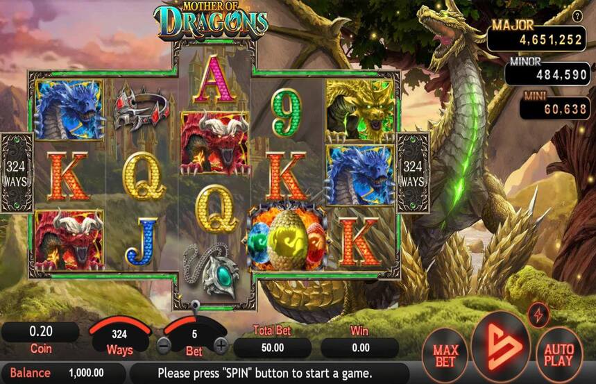 SimplePlay Gaming Mother of Dragons
