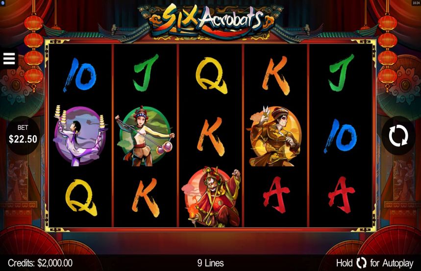 Six Acrobats
