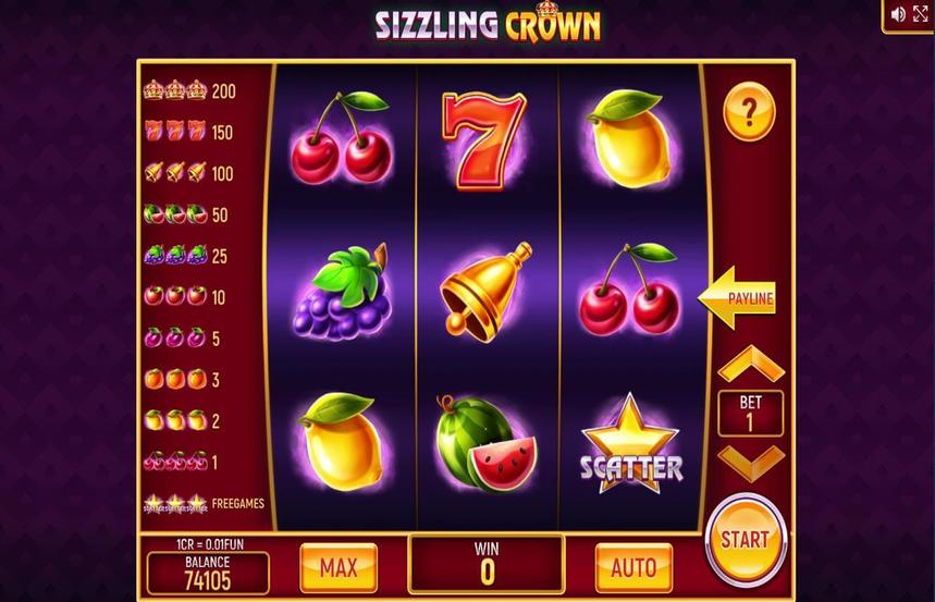 Sizzling Crown 3×3