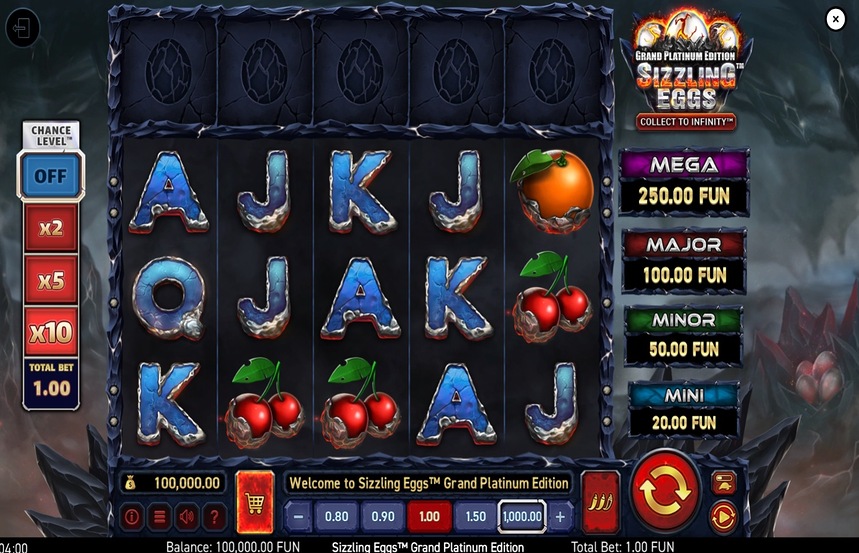 Sizzling Eggs Grand Platinum Edition
