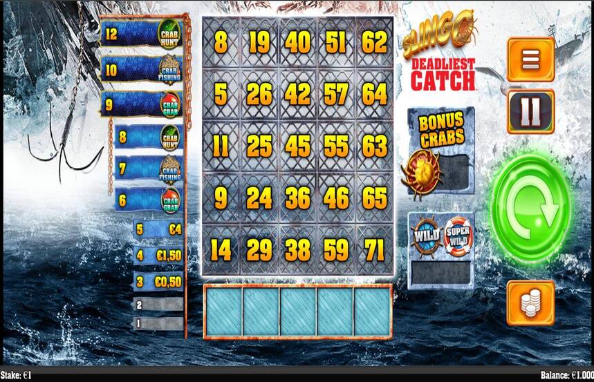 Slingo Deadliest Catch