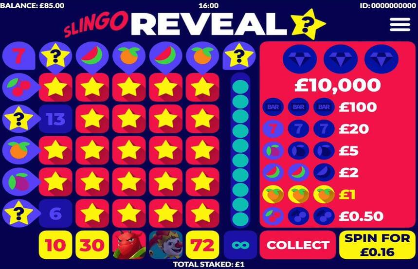 Slingo Reveal