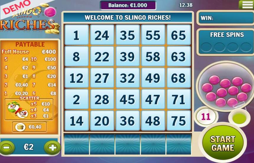 Slingo Riches