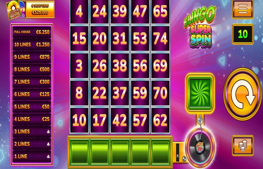 Slingo Super Spin
