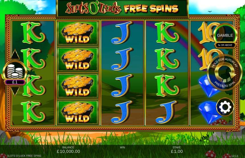 Slots O Luck Free Spins