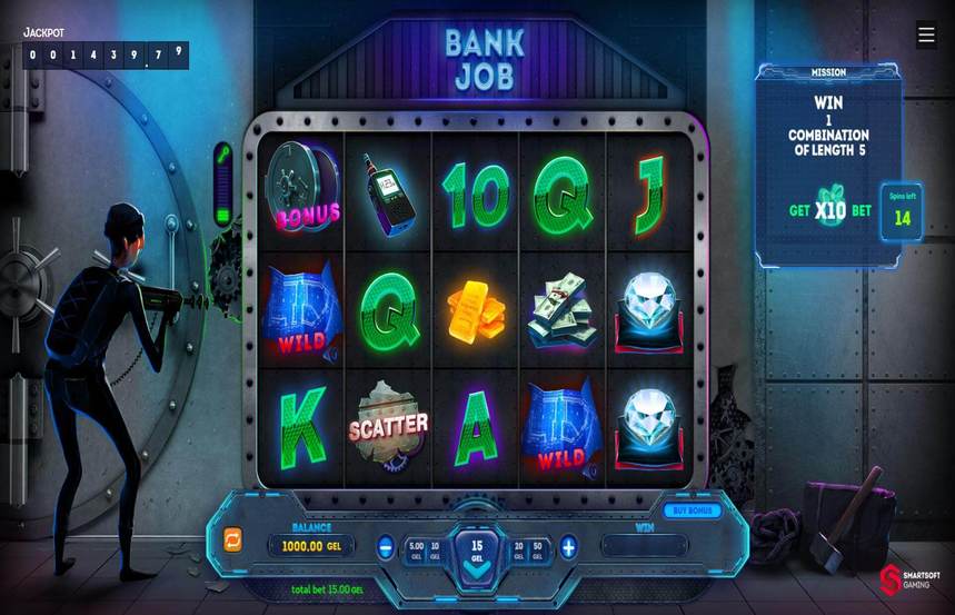 SmartSoft Gaming Bank Job