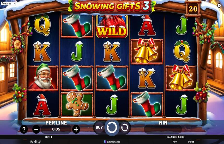 Snowing Gifts 3