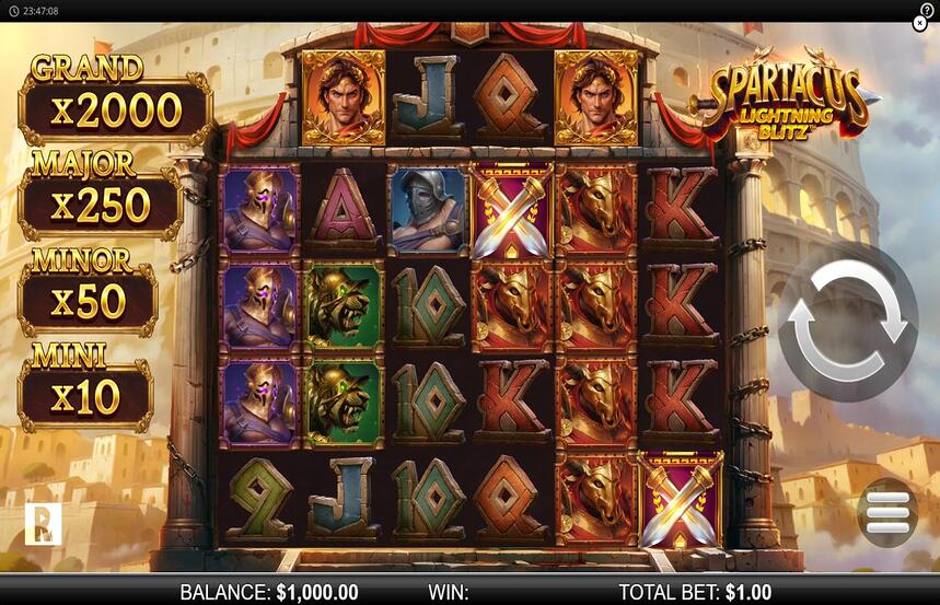 Spartacus Lightning Blitz