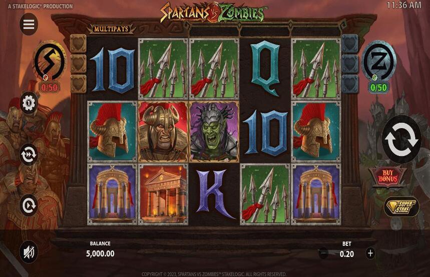 Spartans Vs Zombies Multipays