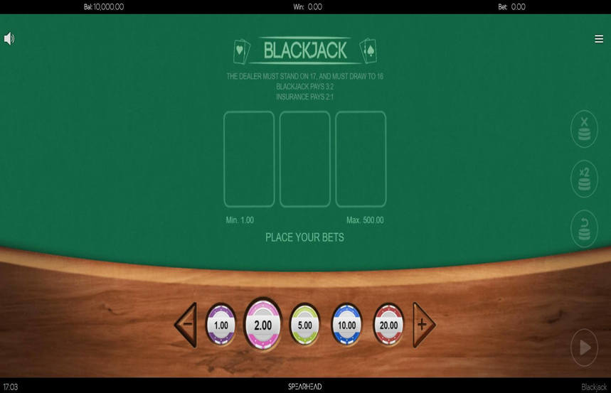 Spearhead Studios Blackjack