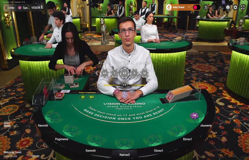 Speed Blackjack VISION A