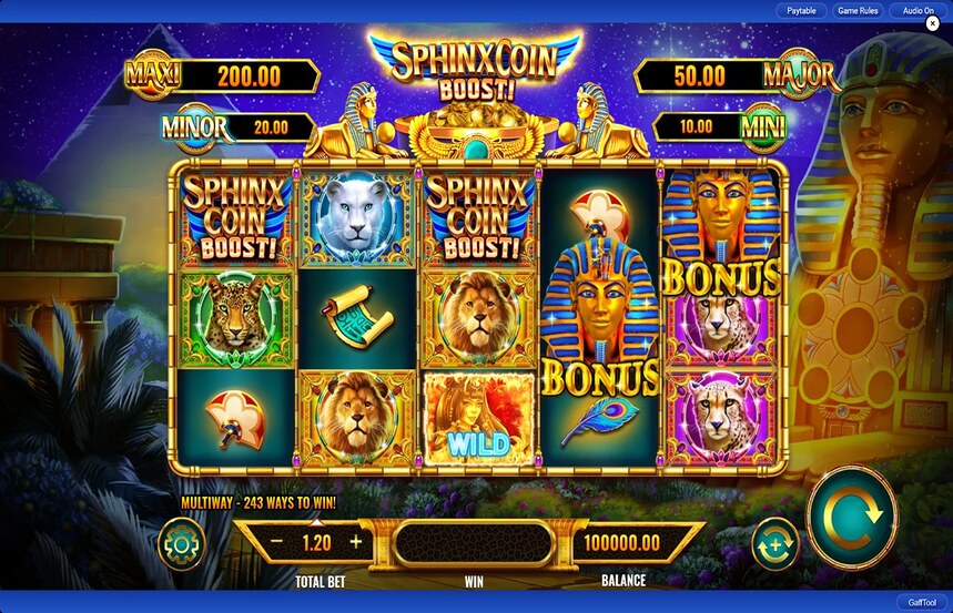 Sphinx Coin Boost