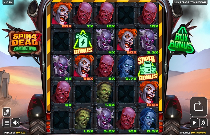 Spin 4 Dead 2 Zombietown