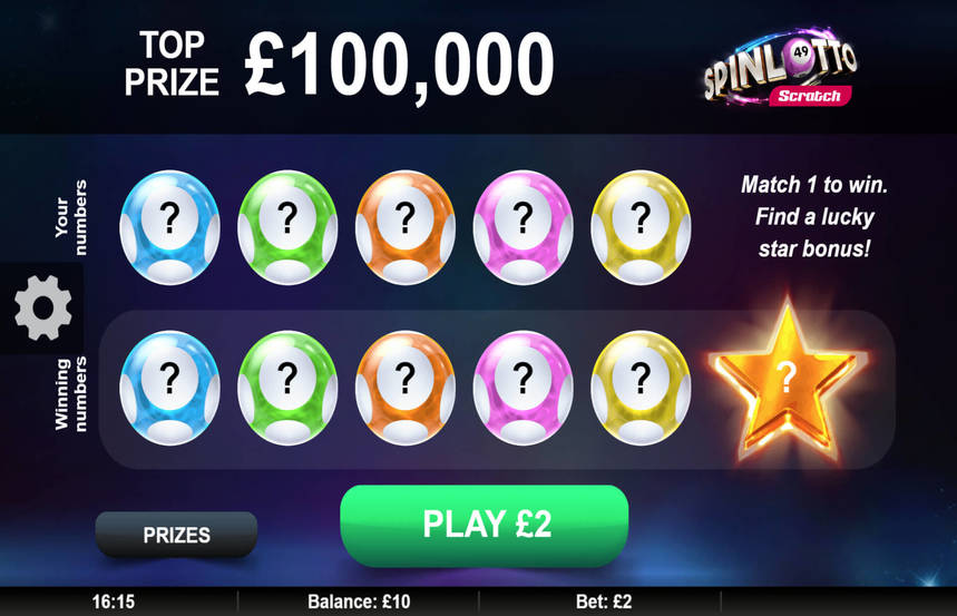Spinlotto Scratch