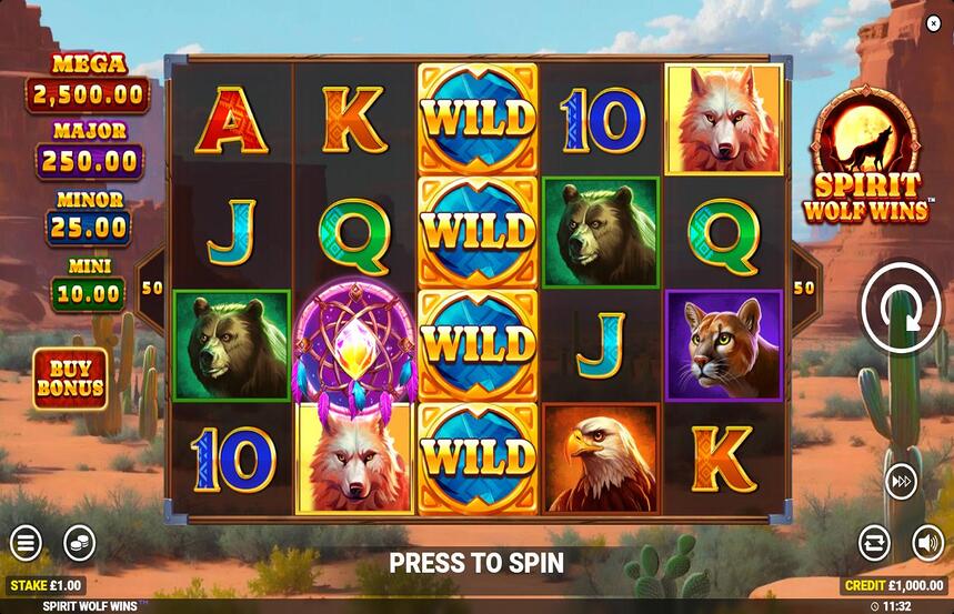 Spirit Wolf Wins