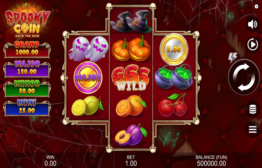 Spooky Coin Hold The Spin