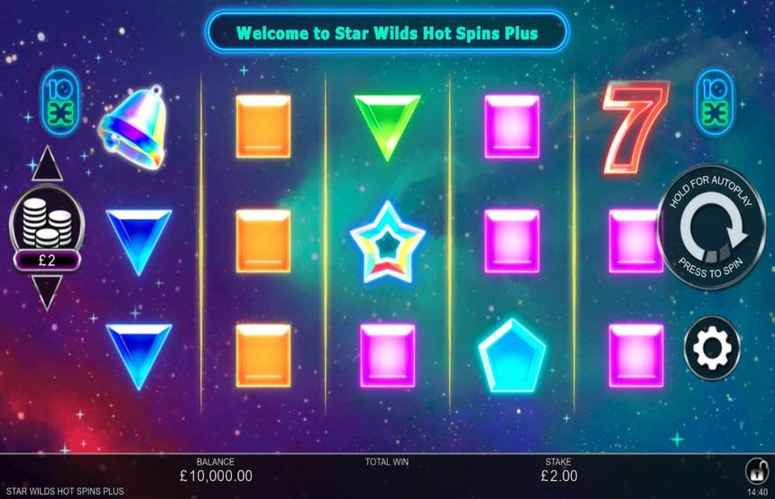 Star Wilds Hot Spins Plus