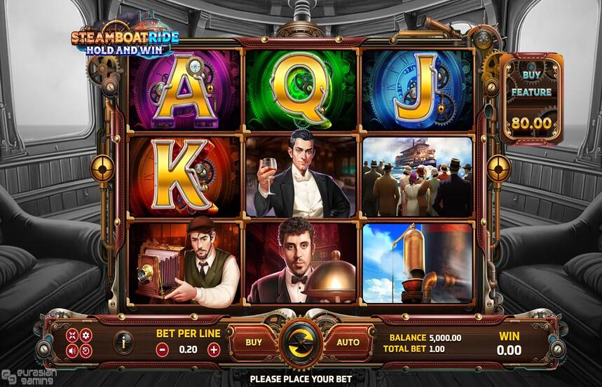Steamboat Ride Hold and Win