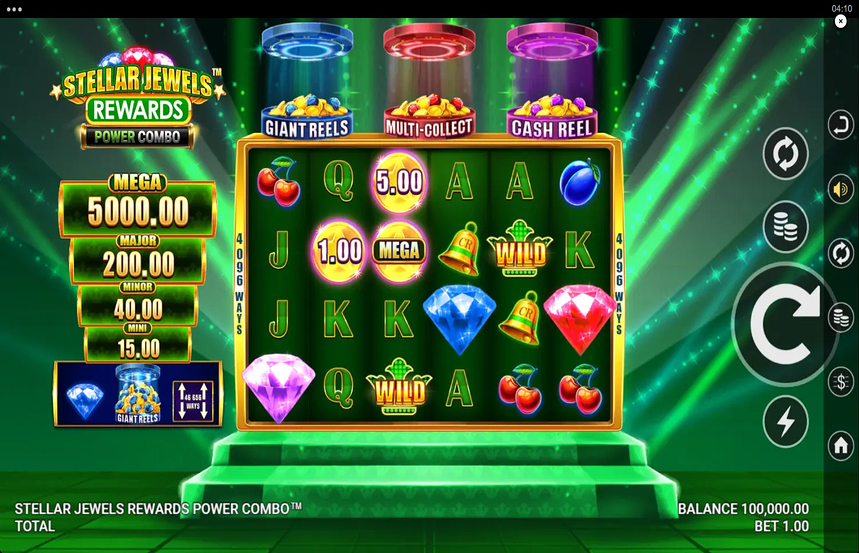 Stellar Jewels Rewards Power Combo