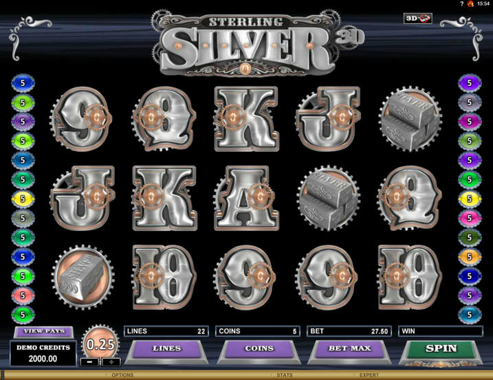 Sterling Silver 3D