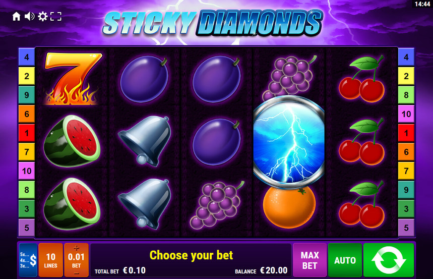 Sticky Diamonds