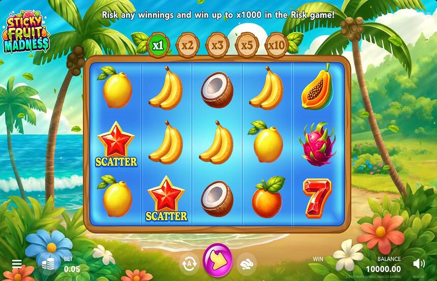 Sticky Fruit Madness