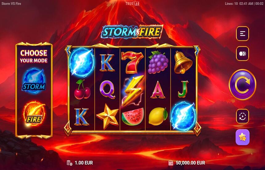 Storm VS Fire
